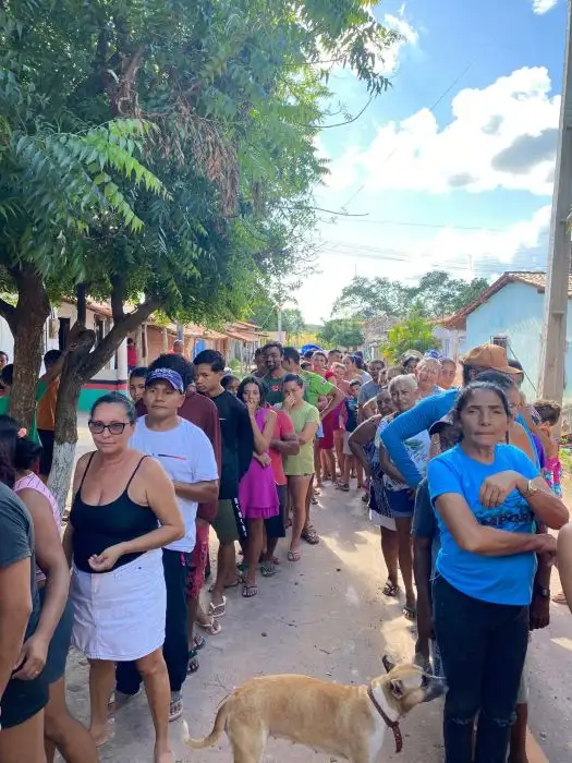 Foto 3 – Prefeitura de Peritoró realiza entrega de cestas verdes a famílias da comunidade KM 36